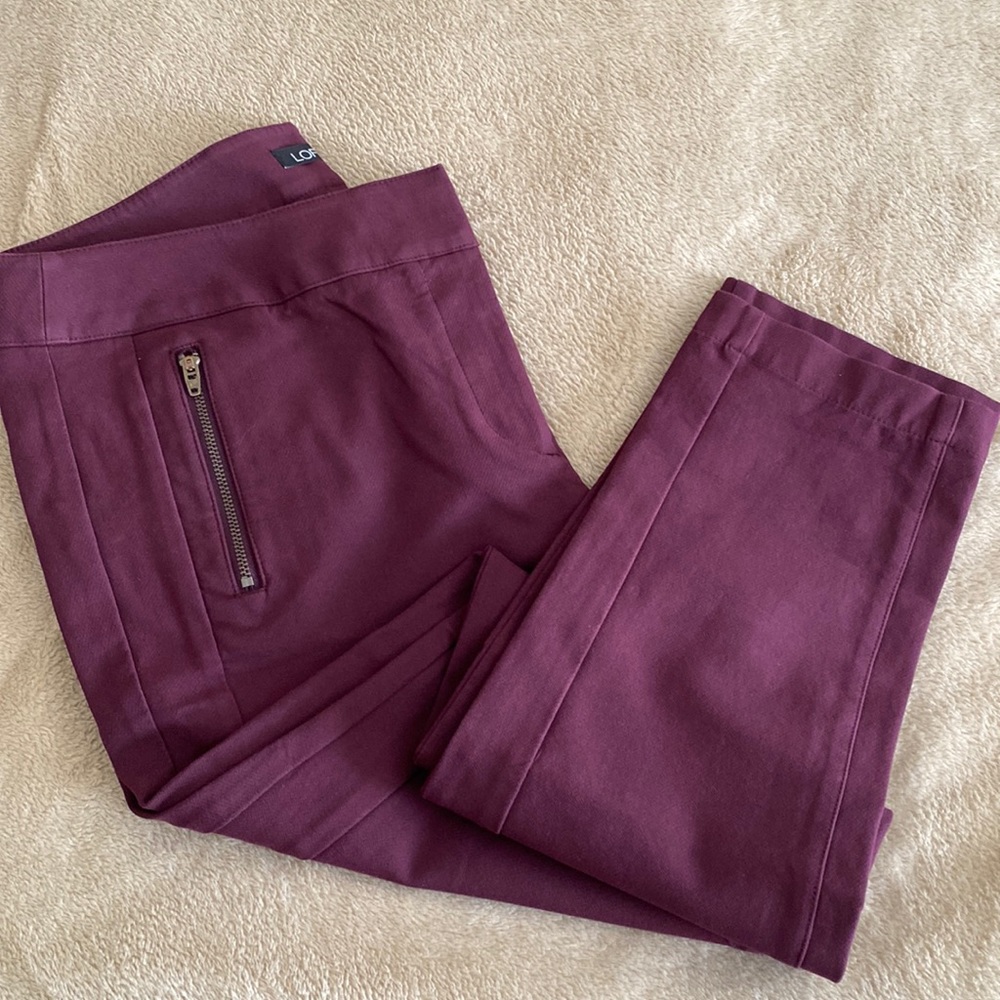 LOFT “Julie” Skinny Pants sz 10. NWOT
